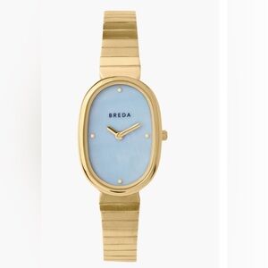 BREDA JANE 1741C Blue Wristwatch Women $195